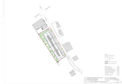 Terreno com projeto aprovado para 28 fogos na gafanha da nazaré (aveiro)