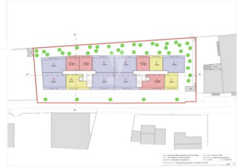 Terreno com projeto aprovado para 28 fogos na gafanha da nazaré (aveiro)