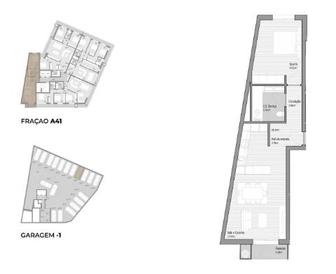 Apartamento t1 | “trofa premium” – trofa, porto