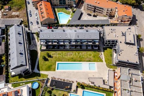 Apartamento t3 duplex - condomínio riomar, fão