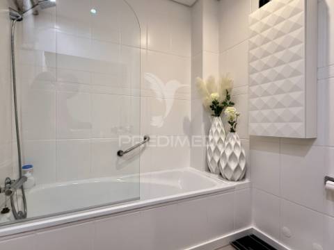 Apartamento t3 renovado com churrasqueira | fátima