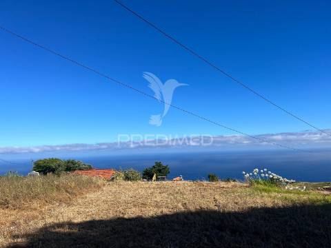 Moradia para recuperar com 2 palheiros e 1348m2 de terreno na ponta do pargo