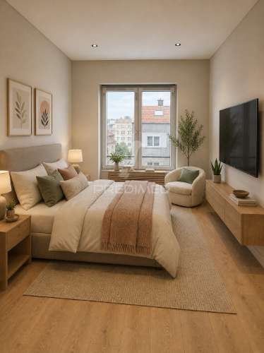 Apartamento t2 renovado com varanda - queluz