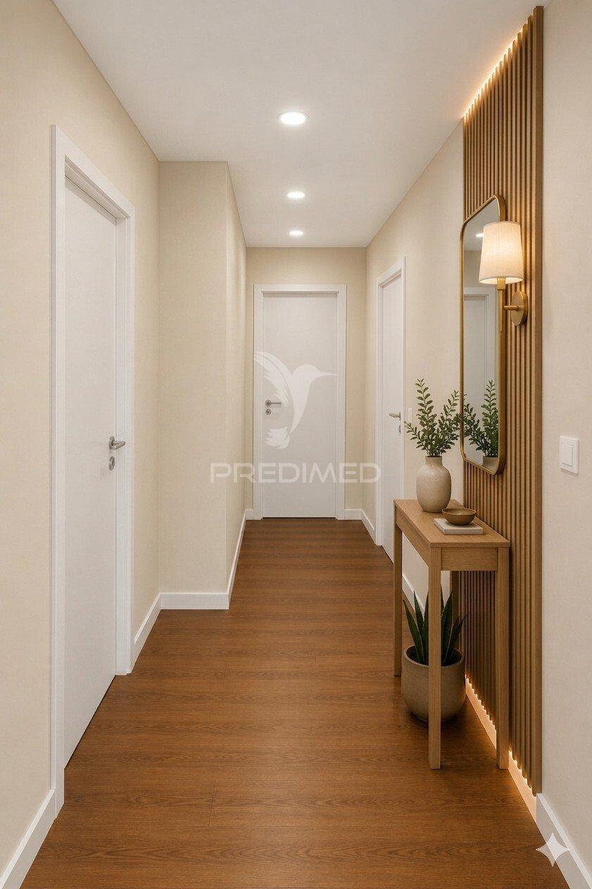 Apartamento t3 renovado com varanda - queluz
