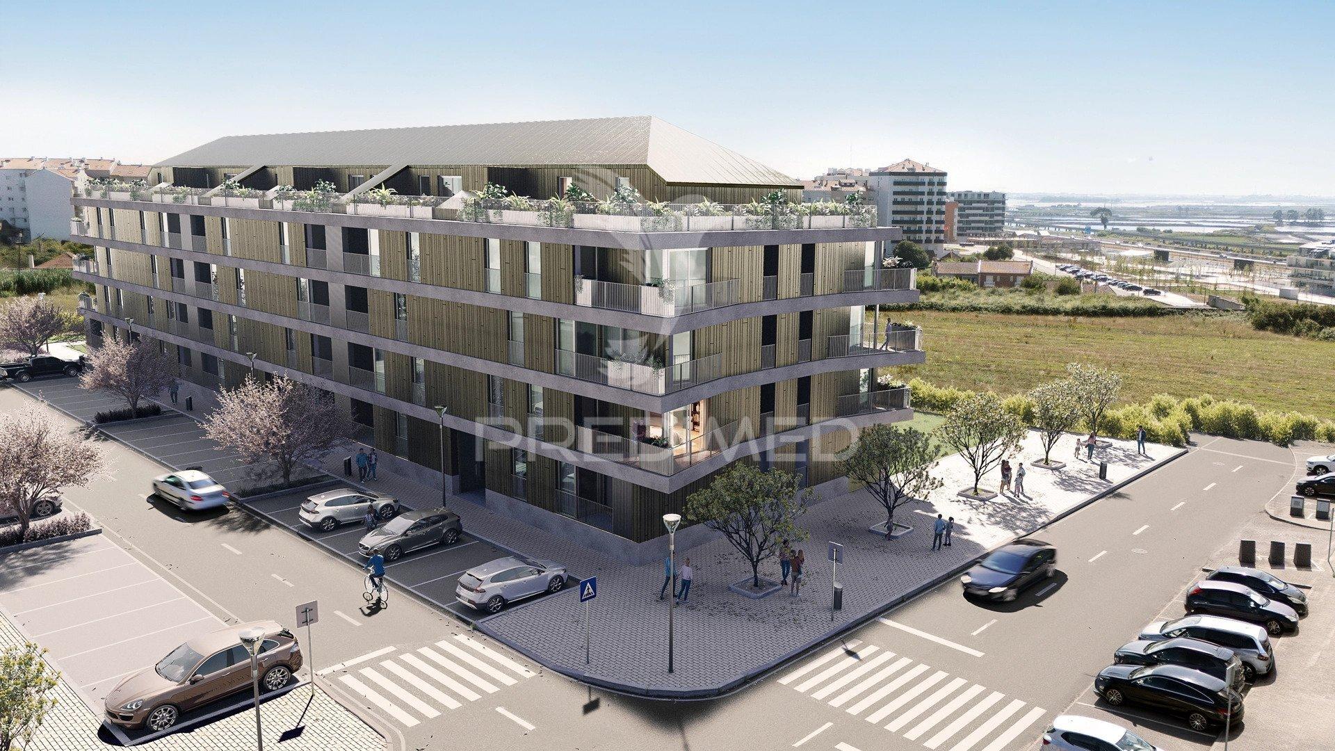 T2 contemporâneo com duas varandas e estacionamento: o equilíbrio perfeito entre design e funcionalidade
