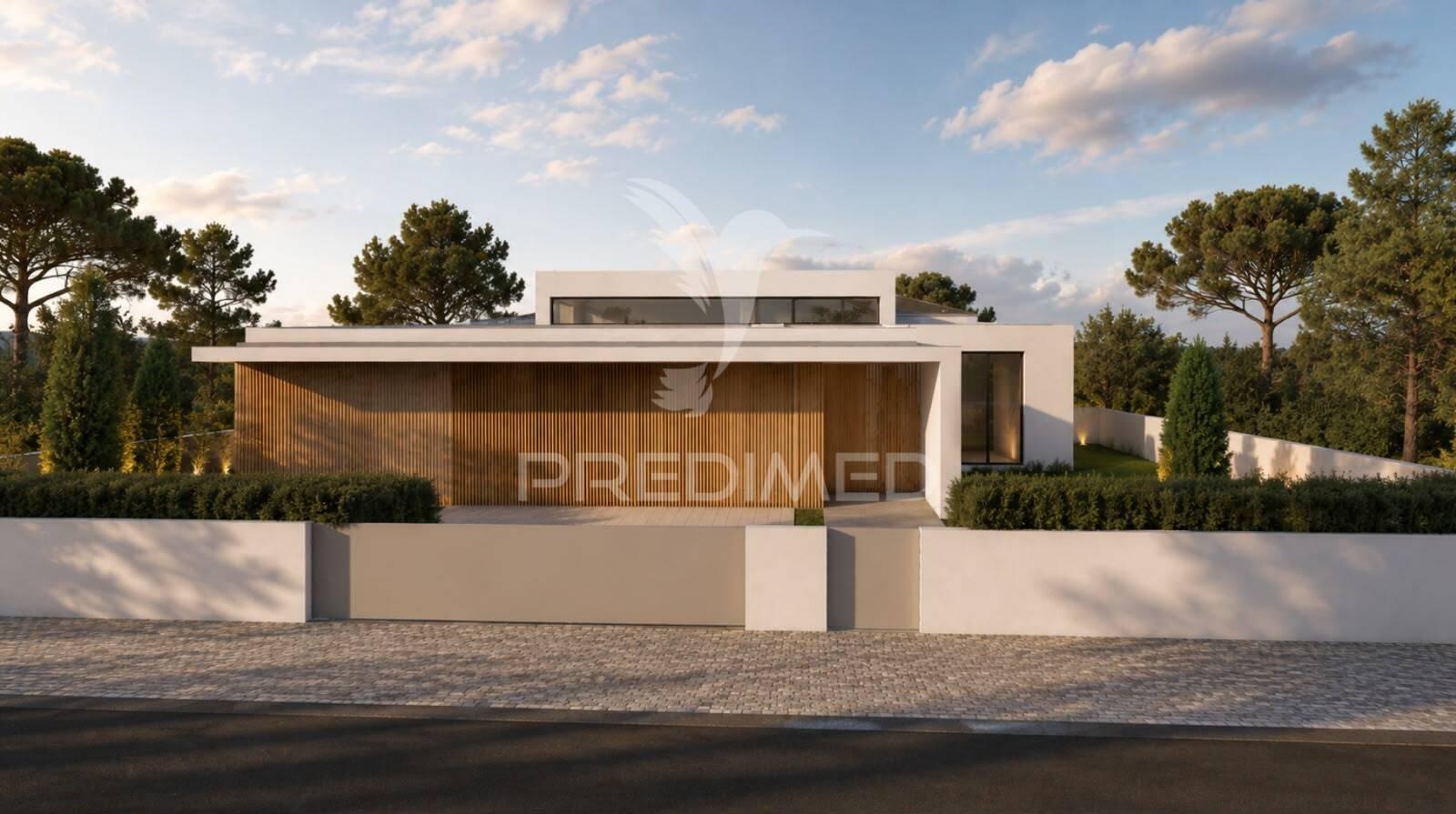 Terreno de 3.310 m² com projeto aprovado para moradia moderna com piscina – gafanha da boa hora
