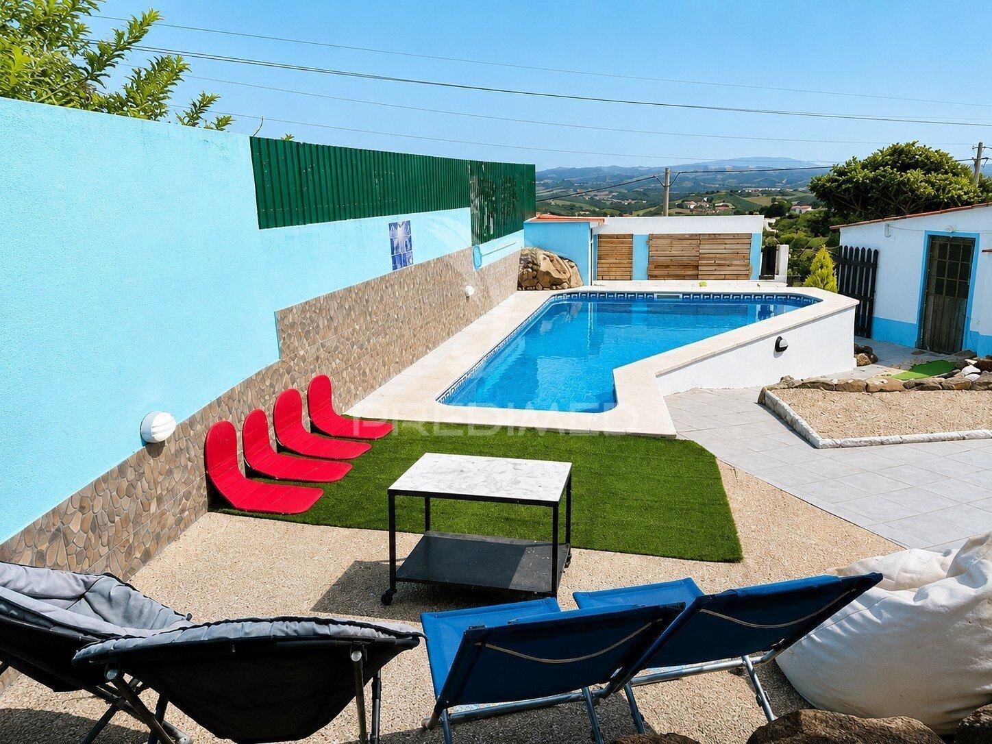Moradia t2 com piscina | serra de são julião – torres vedras