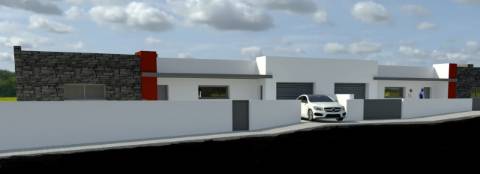 LOTE DE TERRENO COM 1115 m2, PARA CONSTRUÇÃO DE DUAS MORADIAS - MAFRA