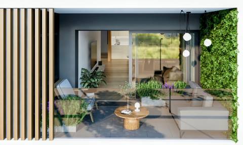 Apartamento T5 Duplex - Condomínio com jardim, piscina e ginásio