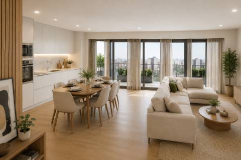Empreendimento Paradela Gardens | Apartamento T2 com Varanda e Garagem