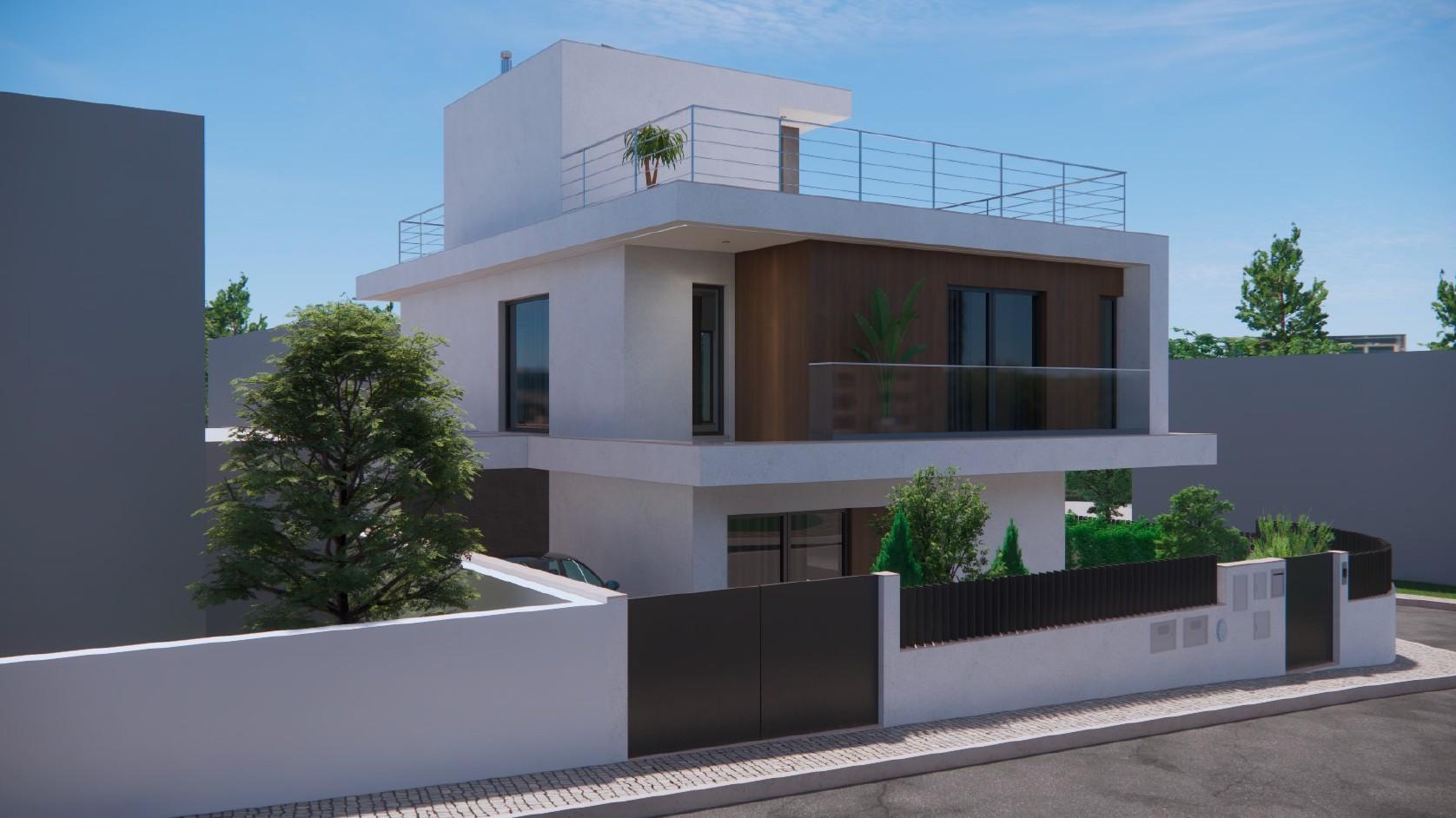 Terreno com Projeto Aprovado para Construção de Moradia T4 | Licença de Construção Paga | Famões | Odivelas