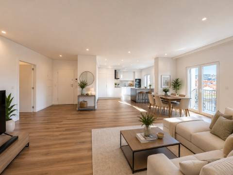 T4 Novo Pronto a Escriturar em Caneças | 2 Suites | Box + Parqueamento | Arrecadação | Classe Energética A+