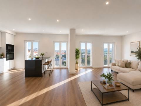 T4 Novo Pronto a Escriturar em Caneças | 2 Suites | Box + Parqueamento | Arrecadação | Classe Energética A+