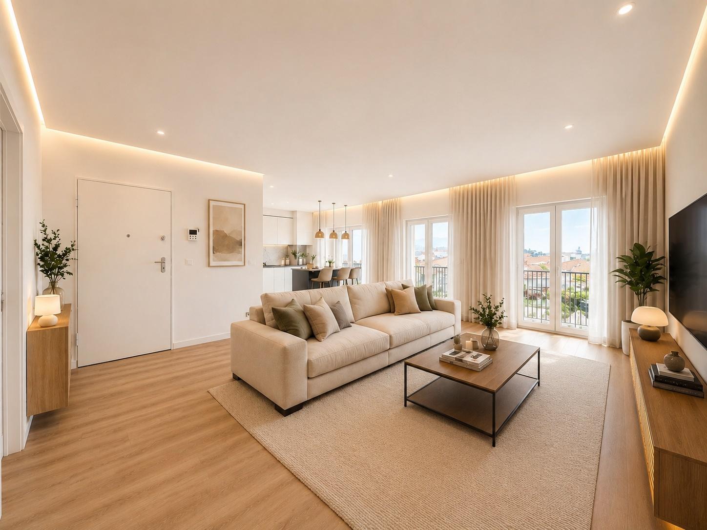 Elegante Apartamento T3 localizado no Centro de Caneças