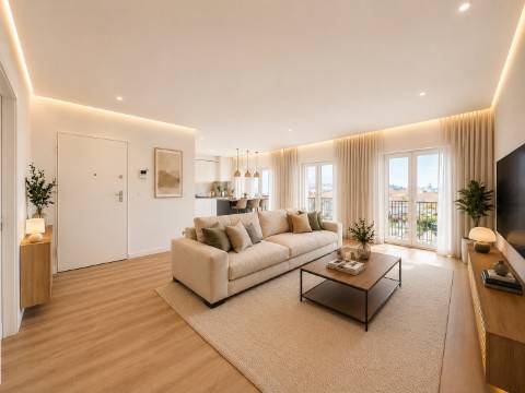 Elegante Apartamento T3 localizado no Centro de Caneças
