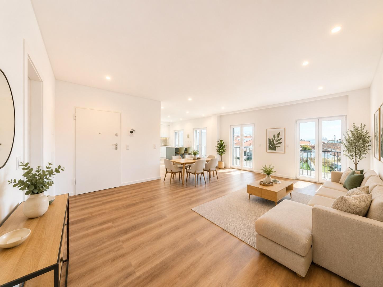 Elegante Apartamento T3 localizado no Centro de Caneças