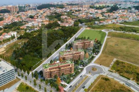 Apartamento T2 NOVO com 132 m2, Terraço de 24 m2 * Dois Lugares de Estacionamento