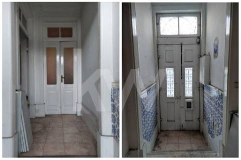 Moradias para reabilitar | Av. do Conde, S.M.Infesta | Terreno 378 m2 | ABC 220 m2