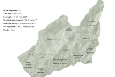 Terreno 2600 em Gestaçô com 3800m2, situado em Baião