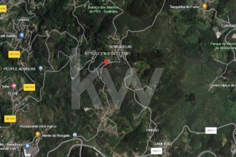 Terreno 3507 em Marco de Canaveses com 5340m2, localizado em Soalhães