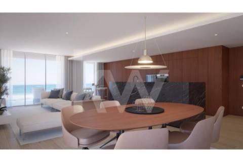 Apartamento T1 na primeira linha da praia, entre pinhais, rio e mar | Vila do Conde