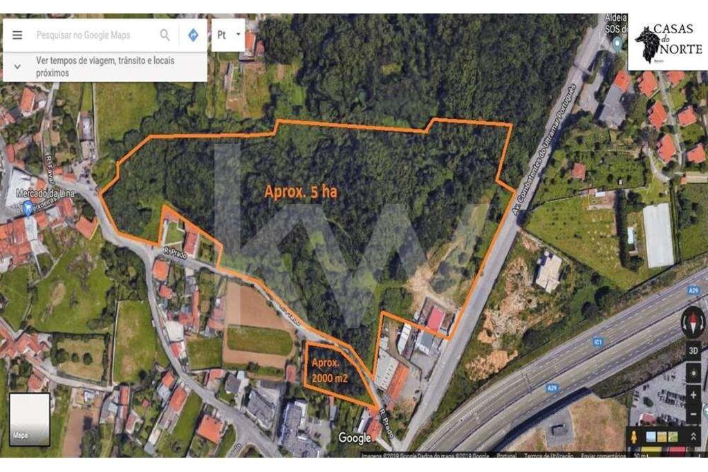 Terreno com 2.000m2 para construção, Gulpilhares, V.N.Gaia