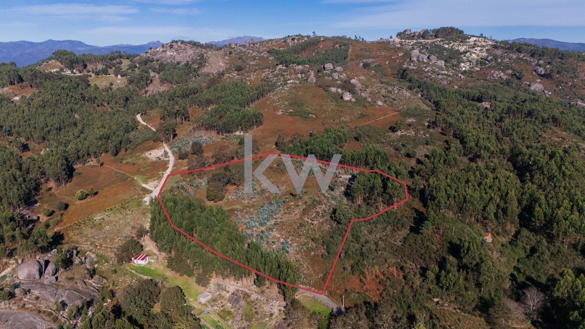 Terreno com viabilidade construtiva próximo do Gerês