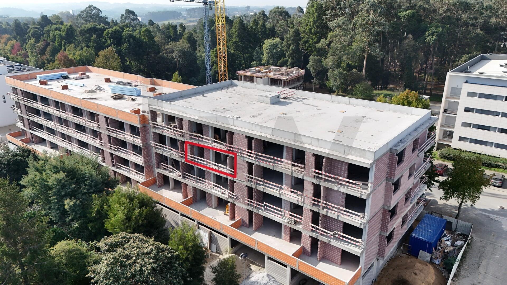 Obra Nova - Apartamento T1+1 em Moreira da Maia  