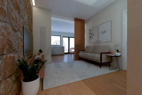  Moradia T1 Renovada com Jardim e Pátio na Rua Monte de São Gens 110, Matosinhos,Custóias, Porto