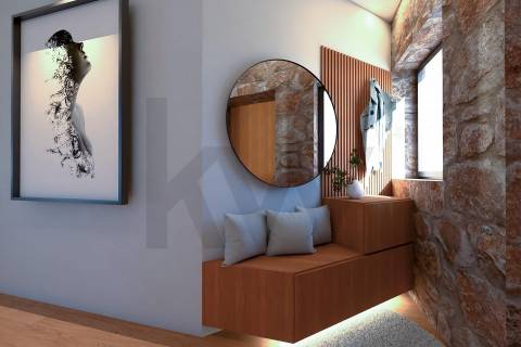  Moradia T1 Renovada com Jardim e Pátio na Rua Monte de São Gens 110, Matosinhos,Custóias, Porto