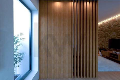  Moradia T1 Renovada com Jardim e Pátio na Rua Monte de São Gens 112, Matosinhos,Custóias, Porto