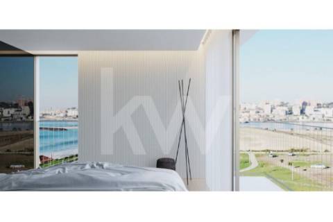 Apartamento T3 NOVO com vista de Rio e Mar em Canidelo