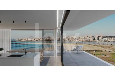 Apartamento T3 NOVO com vista de Rio e Mar em Canidelo