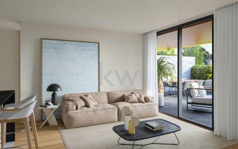 Apartamento T2 com Terraço e Piscina na Afurada