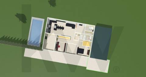 Terreno com Projeto Aprovado para Moradia Térrea