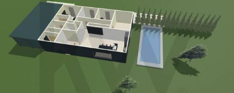 Terreno com Projeto Aprovado para Moradia Térrea