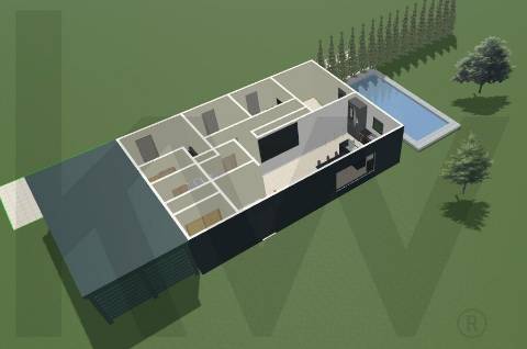 Terreno com Projeto Aprovado para Moradia Térrea