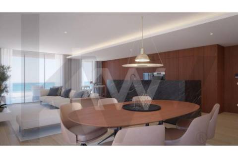Apartamento T3 na primeira linha da praia, entre pinhais, rio e mar | Vila do Conde