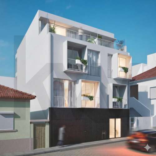 👉T1 kit com terraço a poente, no centro de Leça da Palmeira🏡
