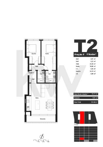 📍Apartamento T2, c/ varanda e garagem em Leça da Palmeira🏡