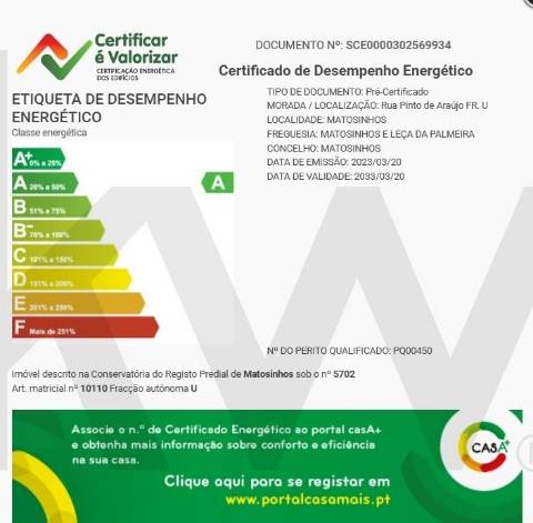 👉 Apartamento T3, c/ varanda e garagem, no Centro Histórico de Leça da Palmeira 🏡