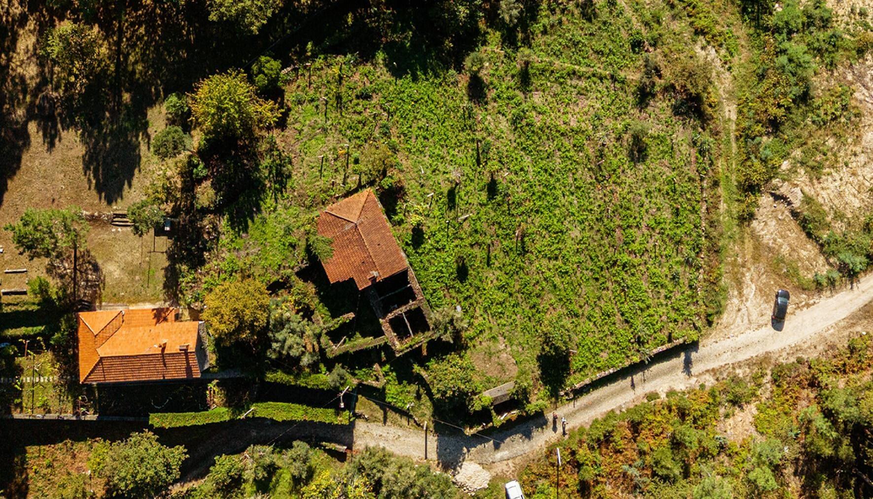 Quinta com Moradia T3 em Pedra para restauro com 2.814m² de Terreno – Covas, V.N. Cerveira