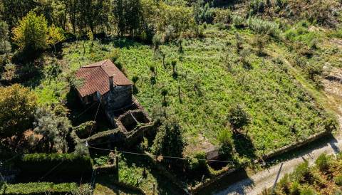 Quinta com Moradia T3 em Pedra para restauro com 2.814m² de Terreno – Covas, V.N. Cerveira