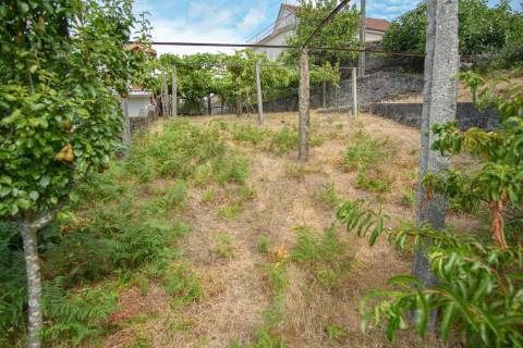 Terreno urbano com garagem e viabilidade de construção em Montaria, Viana do Castelo