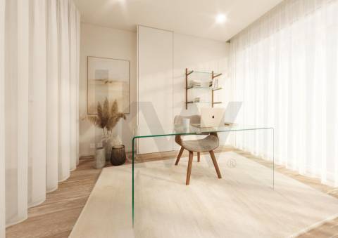 Apartamento T2+1 renovado com terraço no Bonfim, Porto