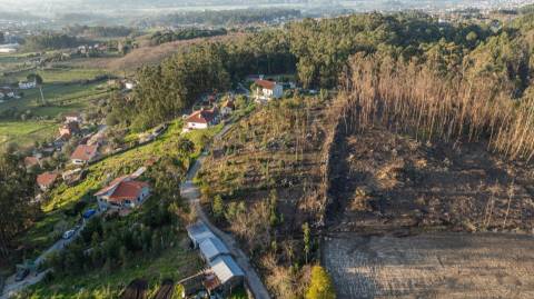 Terreno com 2.630 m² e PIP aprovado para construção de moradia na Facha, Ponte de Lima