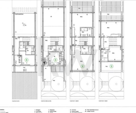 Moradia T4, Varandas, Jardim, 3 Lug. Garagem, Zona da Vilarinha (Porto)