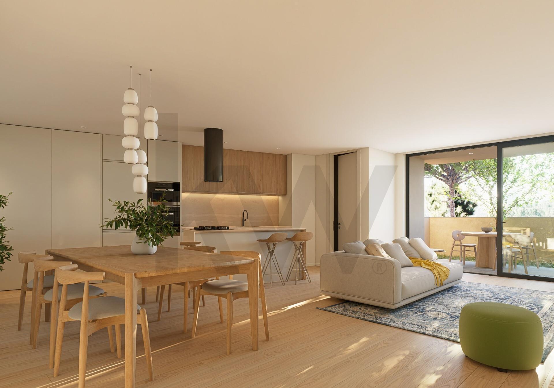 Apartamento T2 | Condomínio com Piscina e Jardim | 5 minutos Praia | Valadares 