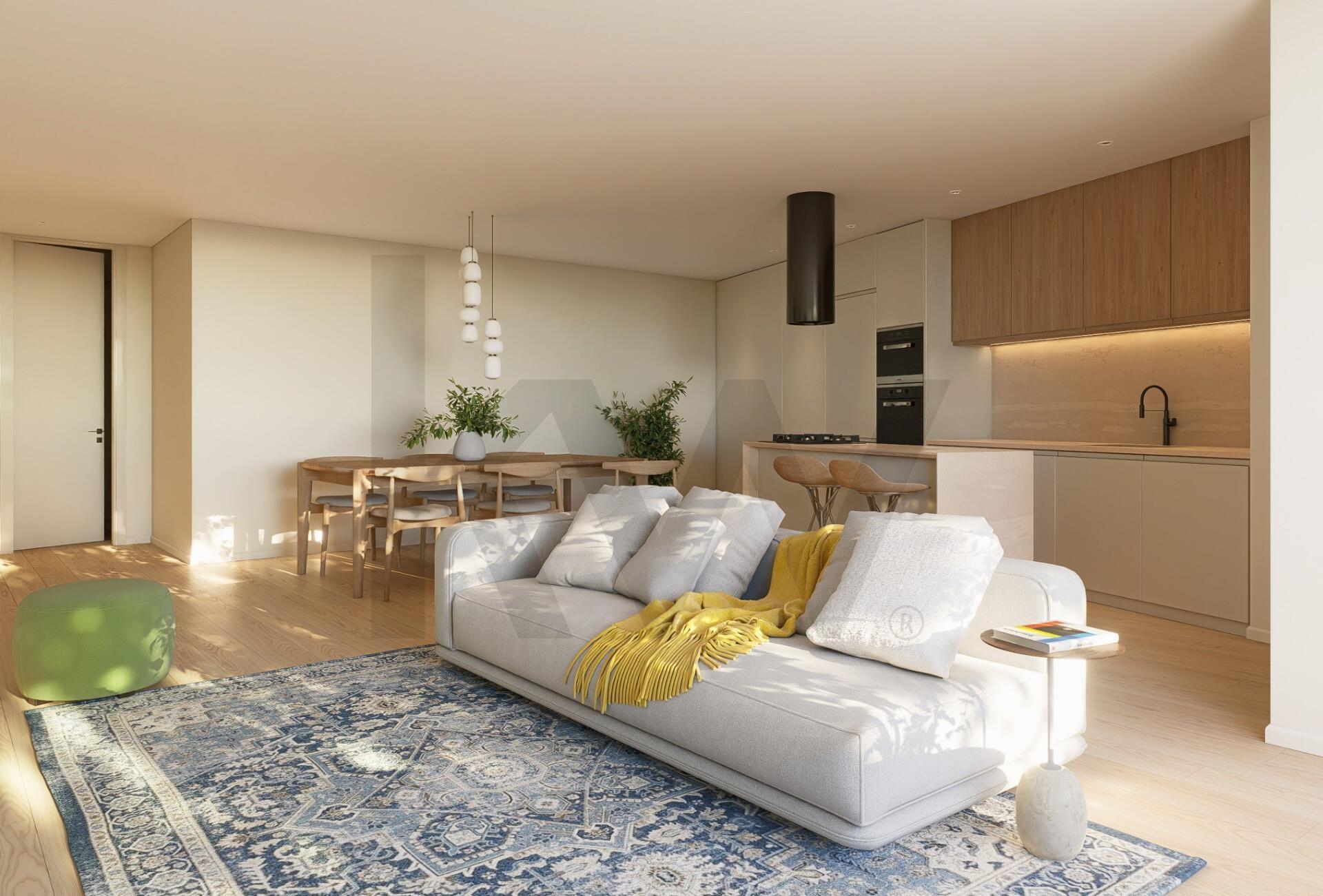 Apartamento T2 | Condomínio com Piscina e Jardim | 5 minutos Praia | Valadares 
