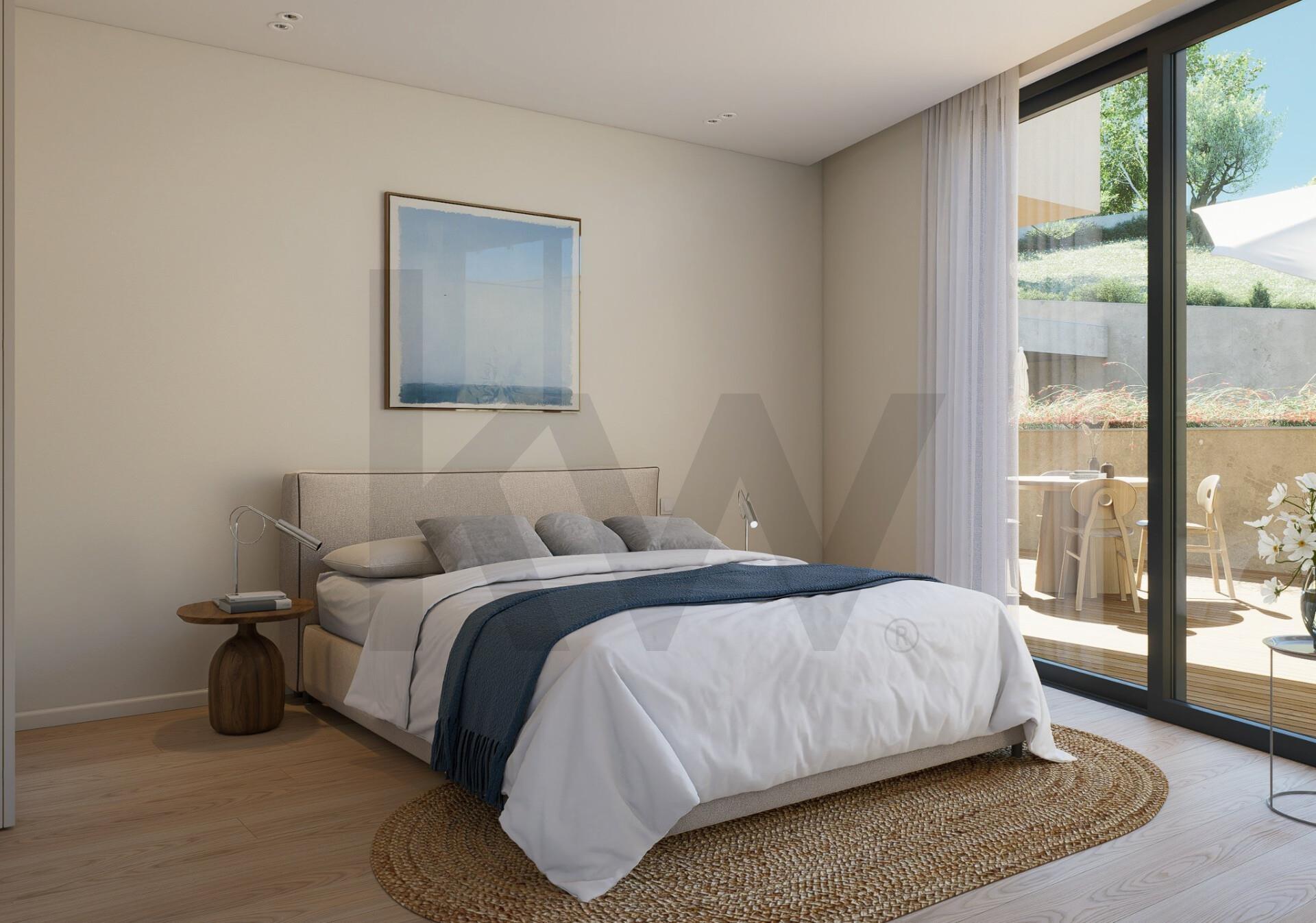 Apartamento T2 | Condomínio com Piscina e Jardim | 5 minutos Praia | Valadares 